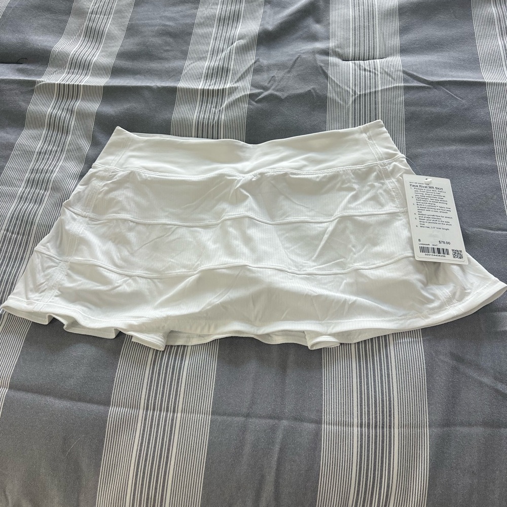 NWT- Lululemon Pace Rival Skort